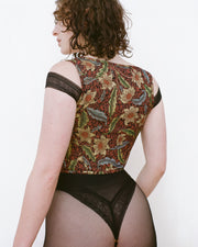 Classic Corset in Sunflower Tapestry