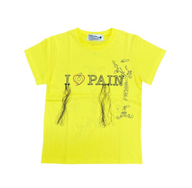 Pain T Shirt in Yellow