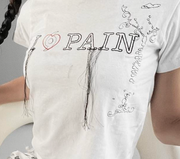 Pain T Shirt in White